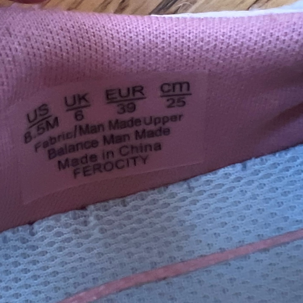Ryka Pink and White Women's Sneakers Size 8.5 Walking Running Athletic - Picture 8 of 8